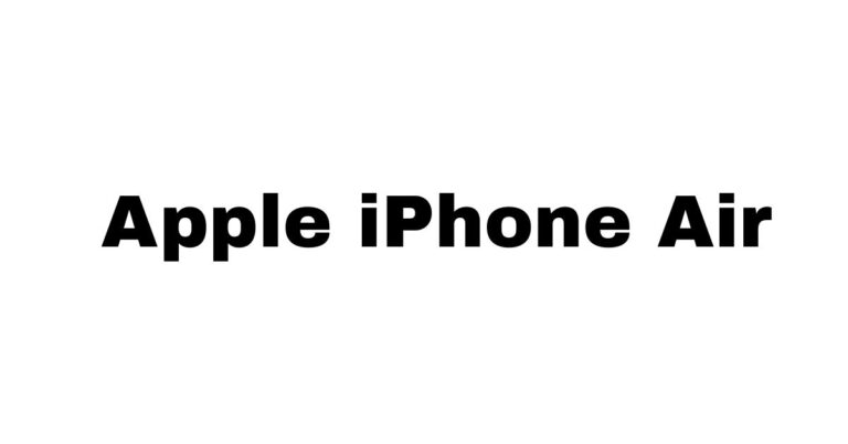 Apple iPhone Air
