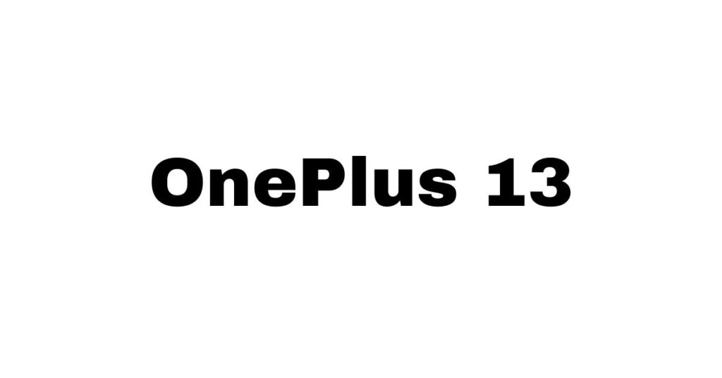 OnePlus 13