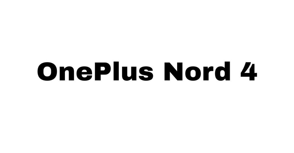 OnePlus Nord 4