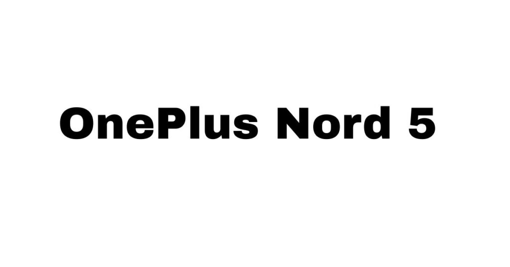 OnePlus Nord 5