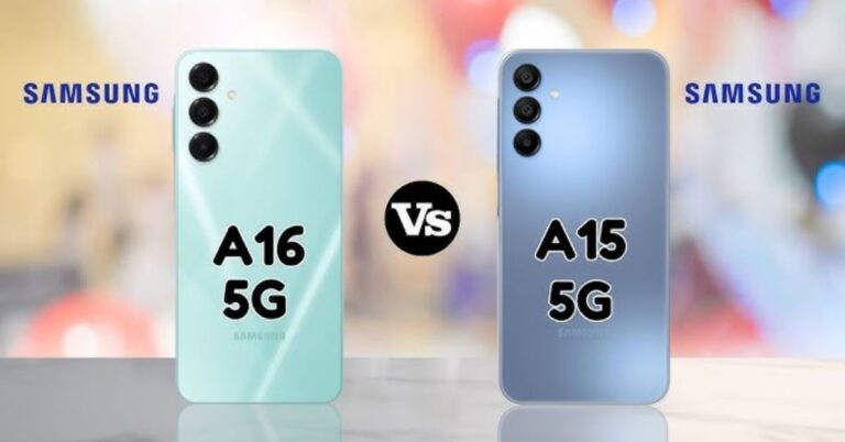 Samsung Galaxy A16 5G vs A15